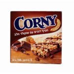 חטיף דגנים עם שוקולד חלב 6 יחידות קורני