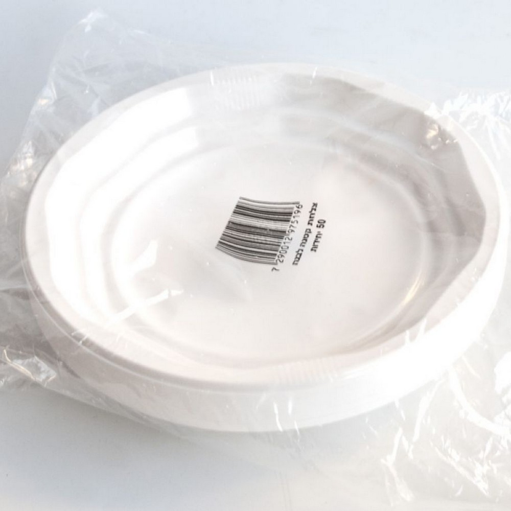 4712842093985 צלחות קטנות חד פעמי 50 יחי – תמונה 1