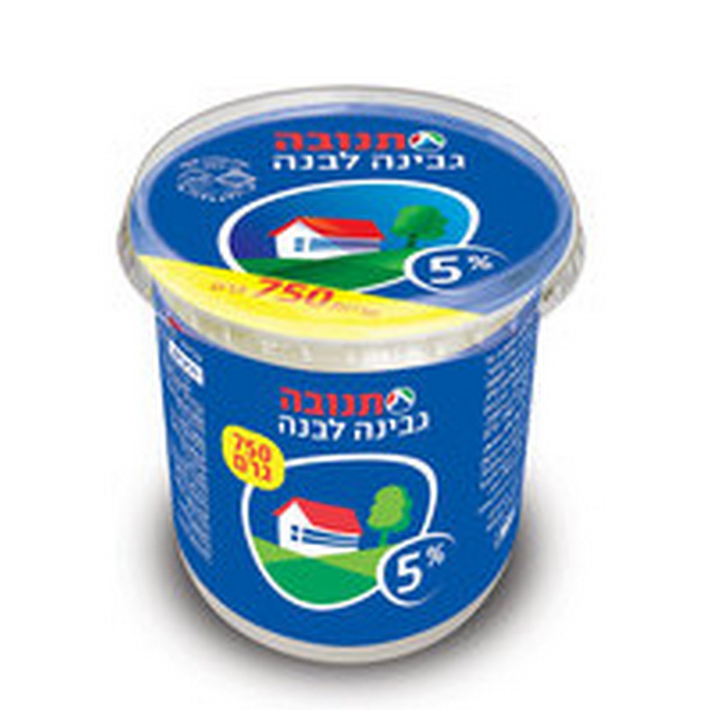 7290004127862 גבינה לבנה 5% תנובה 750 גר' – תמונה 1