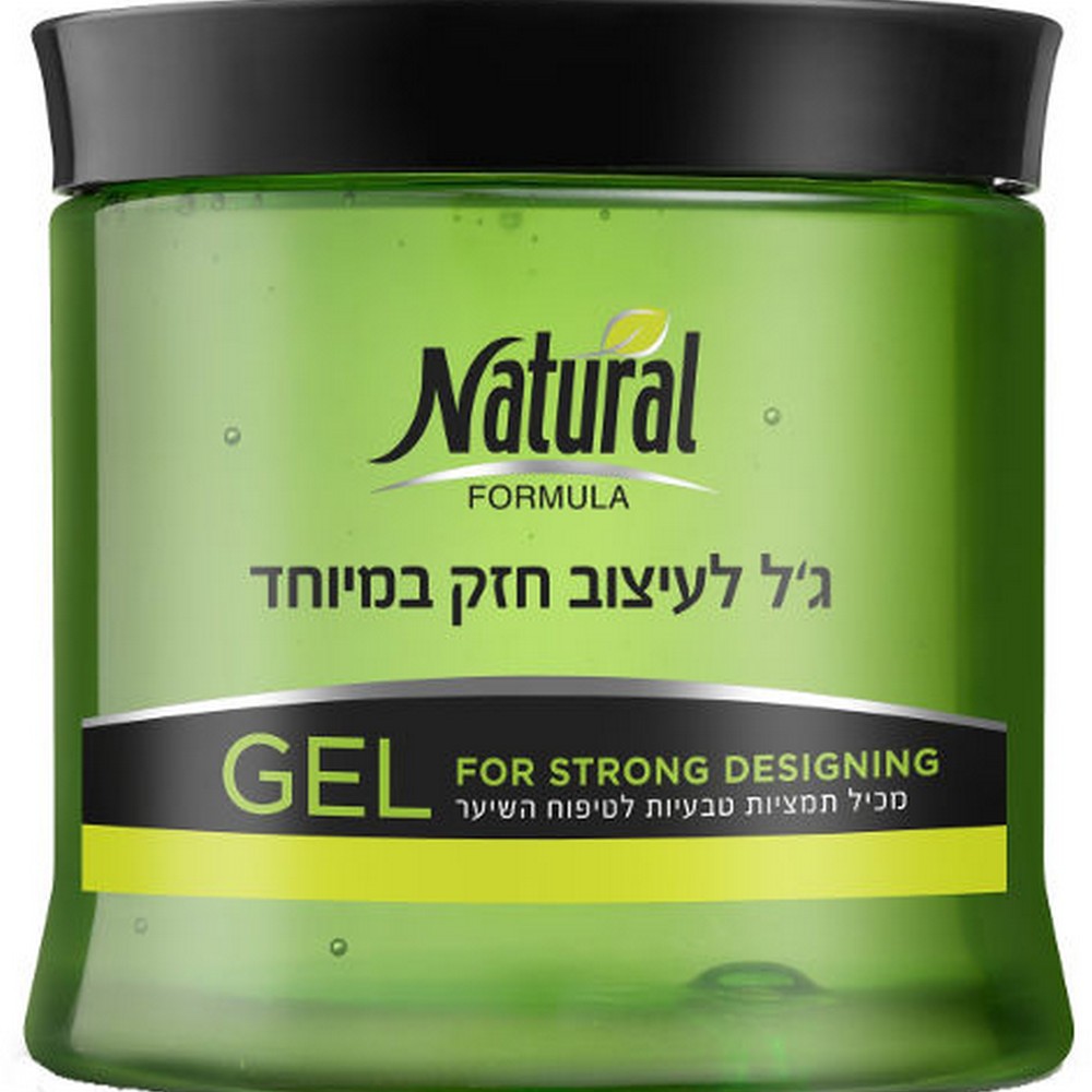7290006791870 ג'ל לעיצוב שיער חזק במיוחד נצראל – תמונה 1