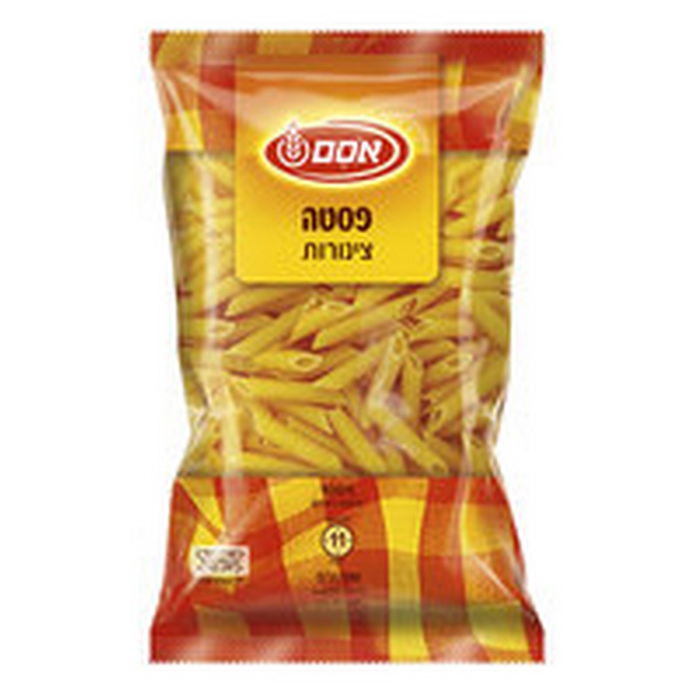 7290107871990 פסטה צינורות אסם 500 גר' – תמונה 1