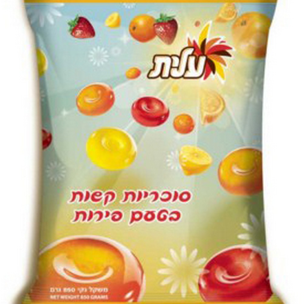 77245111051 סוכריות בטעם חמוצות עילית 850 גר' – תמונה 1