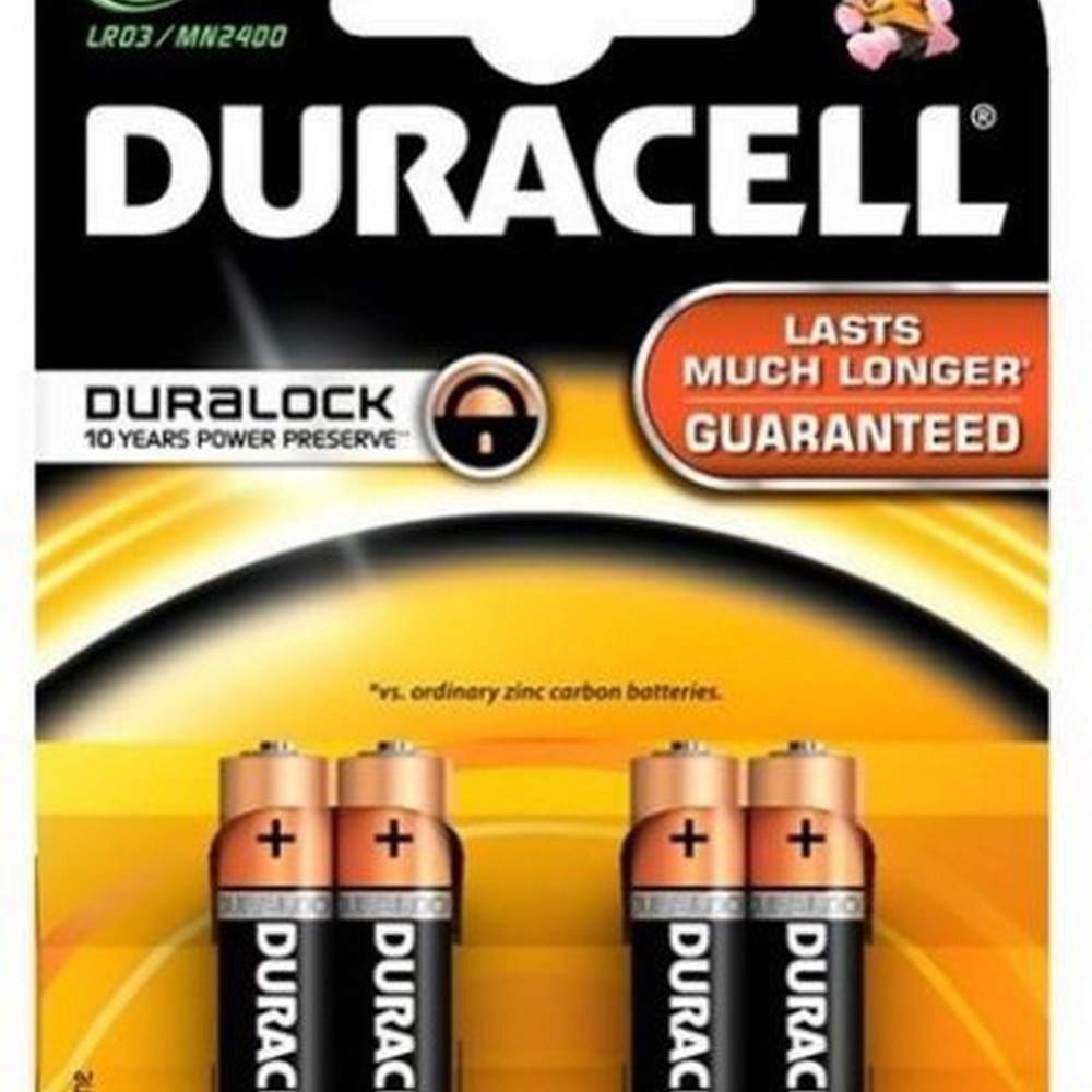 DURACELL-AAA רבעיית סוללות דורסיל – תמונה 1
