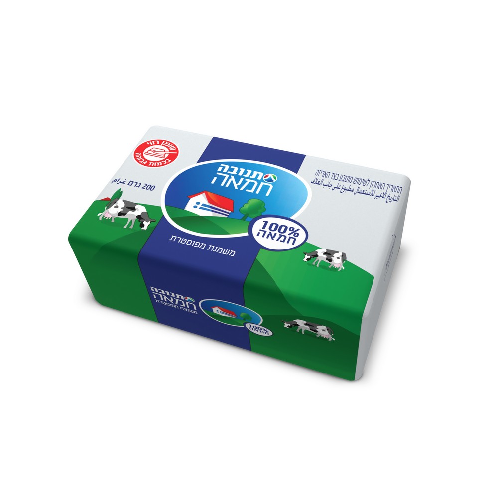 f_5e0ca9e7a334f_1577888231 חמאה תנובה 200 גר' – תמונה 1