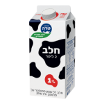חלב 1% טרה 2 ליטר