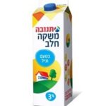משקה חלב בטעם וניל 3% תנובה 1 ליטר