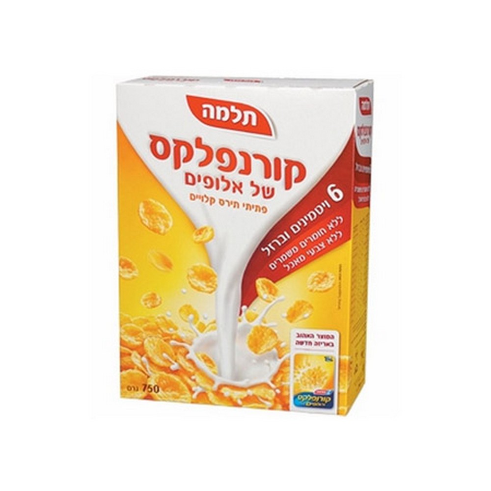 קורנפלס_אלופים_kk3i-k6 קורנפלקס של אלופים תלמה 750 גר' – תמונה 1
