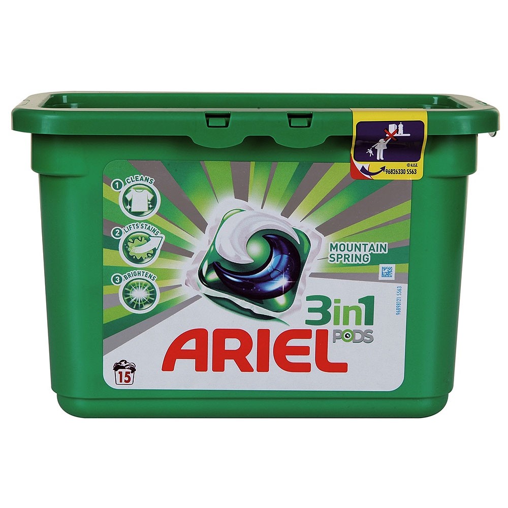 4015600949785 אריאל קפסולה לכביסה מהירה – תמונה 1