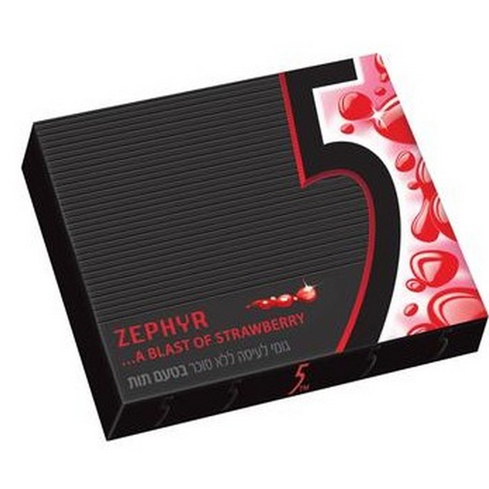 482 מסטיק 5 cyclone אדום – תמונה 1