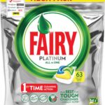 טבליות לניקוי כלים פירי 63 יחידות