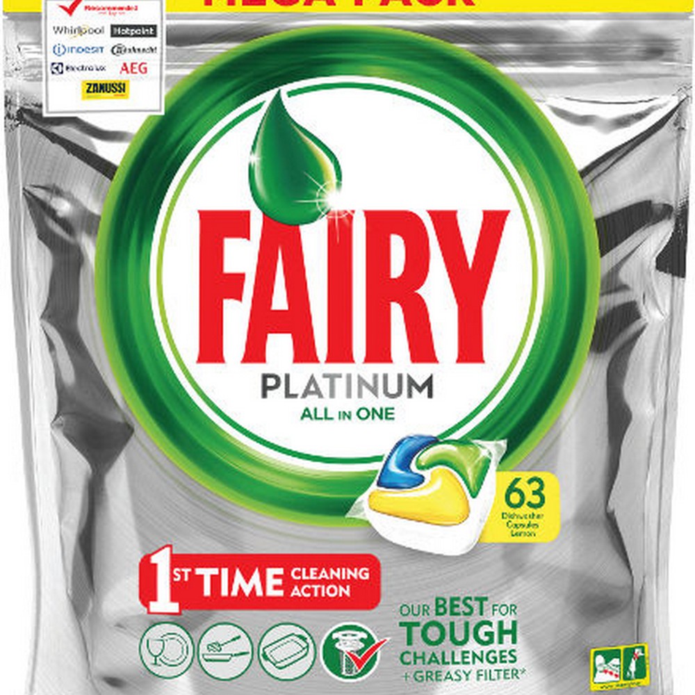 8001090015969 טבליות לניקוי כלים פירי 63 יחידות – תמונה 1