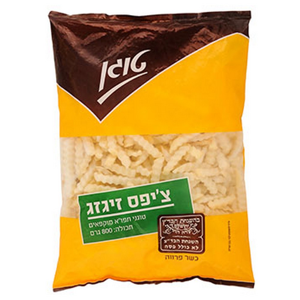 unnamed (1) ציפס זיג זג 2.5 ק"ג טוגן – תמונה 1