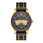 ⁦COLUMBUS שעון יד יוקרתי מעץ (truwood)⁩ – תמונה ⁦4⁩